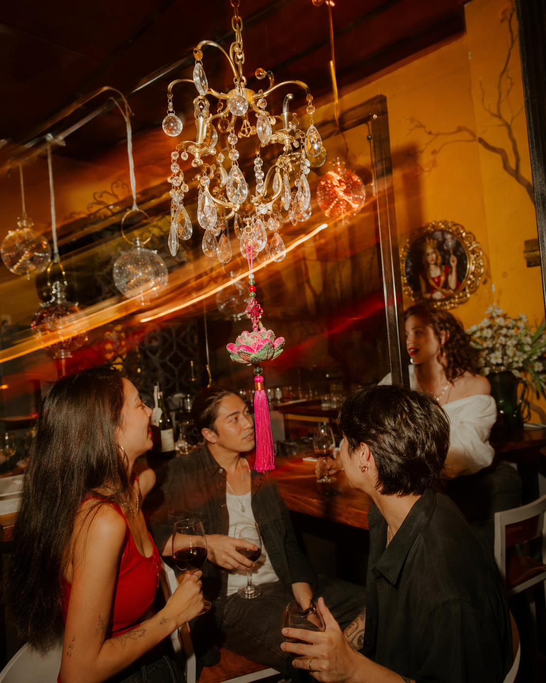 Brindis con espumante Salentein en Blondie